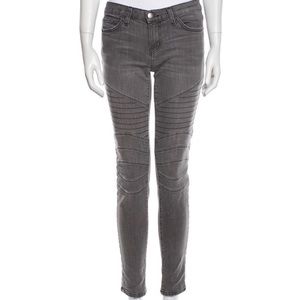Current/Elliott Gray Moto Jeans - Size US Small